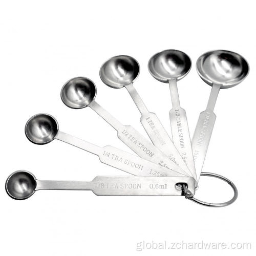 Best Measuring Spoons Baking Stainless Steel Measuring Spoon Set With Scale Supplier